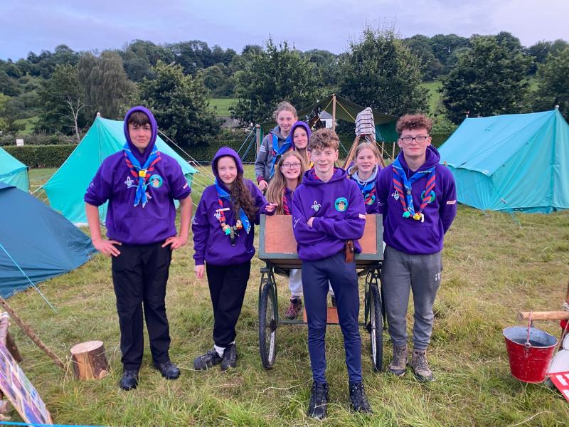 Tipperary represented at the national scouting campcraft event