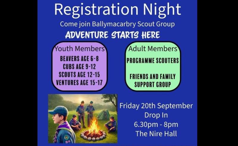 Start a new adventure with Ballymacarbry Scout Group