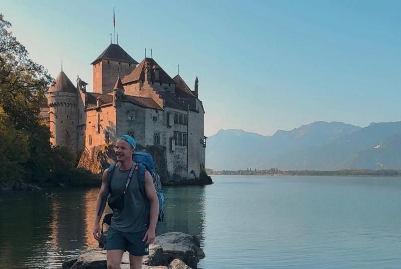 Local man hiking from Eiffel Tower to Colosseum for mental health awareness