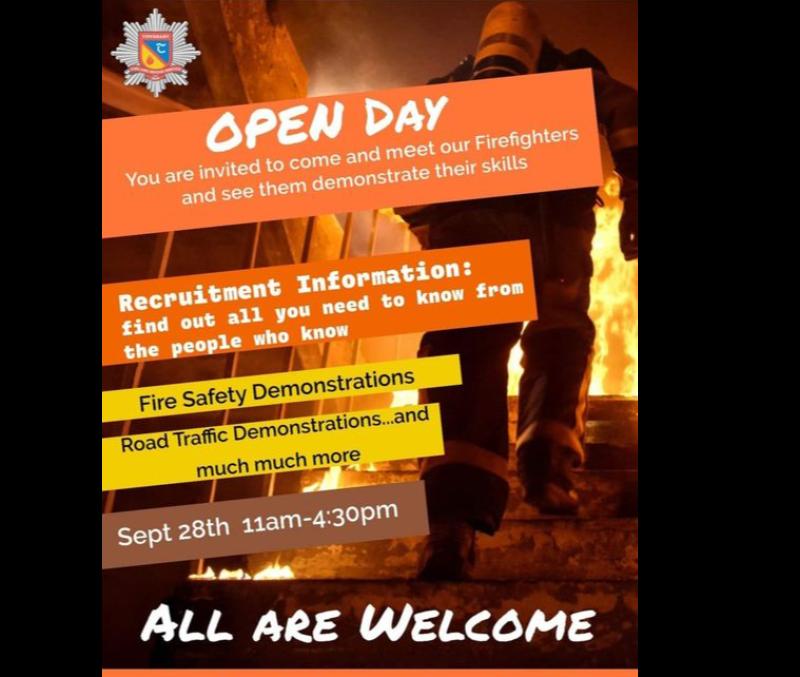 Open Day to be held at Tipperary Town Fire Station