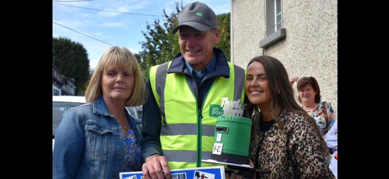 Postman receives first class send-off after 27 years in Tipperary village