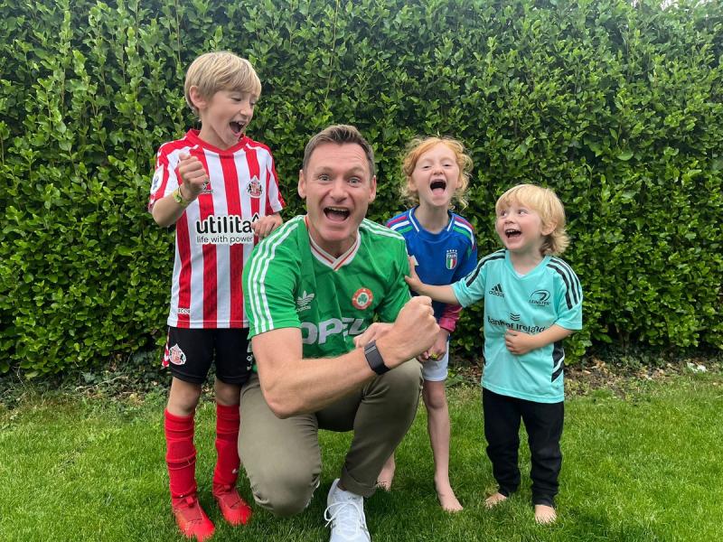 GOAL’s much loved national fundraiser 'Jersey Day' is launched by Olympian David Gillick