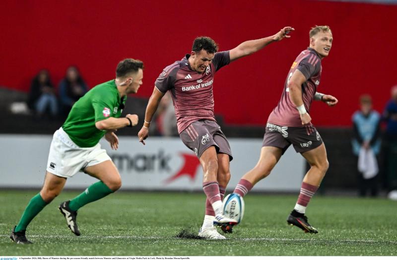 Tipperary rugby star named in matchday squad for Munster clash with Ospreys