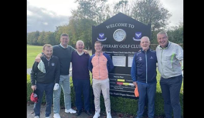 Hurling legend Nicky English wins Best Visitor prize at Tipperary Golf Club