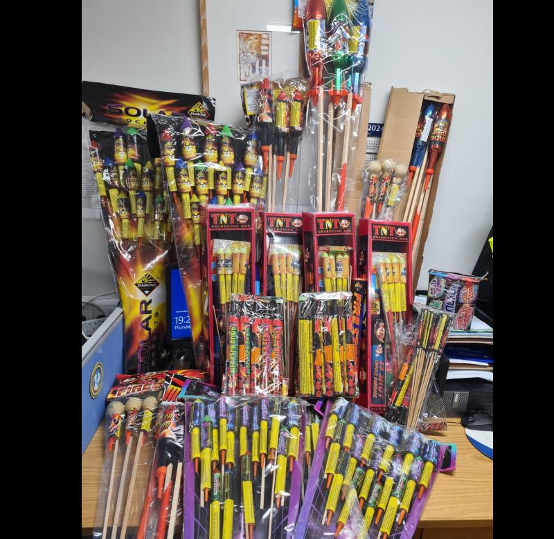 Gardaí seize illegal fireworks in searches of properties in a county Tipperary town 