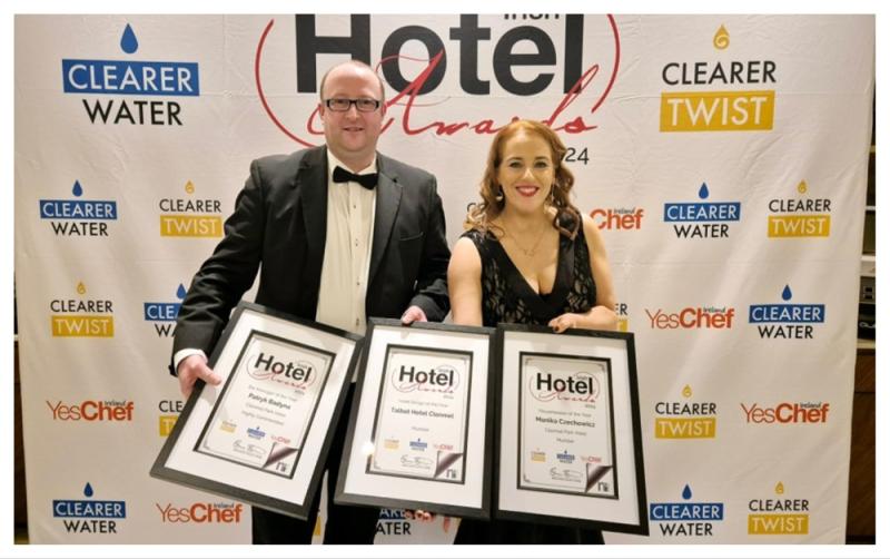 Feeling proud! Tipperary Hotel scoops three major awards at prestigious ceremony
