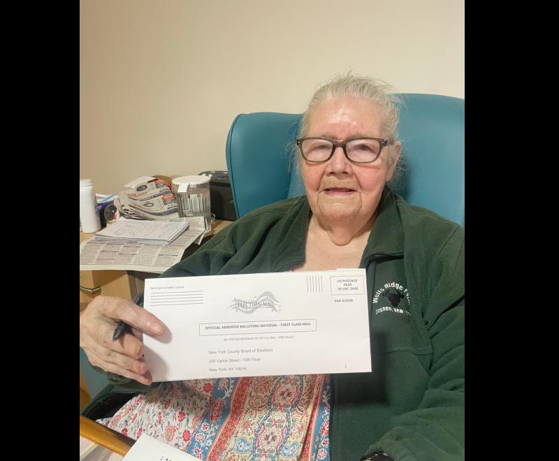 Long-time Tipperary resident votes in her first US Presidential election at age of 85  