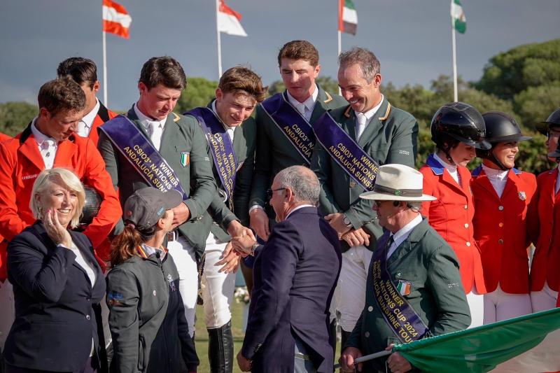 Top class showing from Irish showjumpers who cruise to Nations Cup win