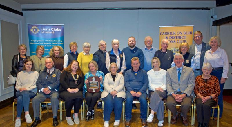 Lions Club bestows award on founder of Carrick-on-Suir hub for artists and crafts people 