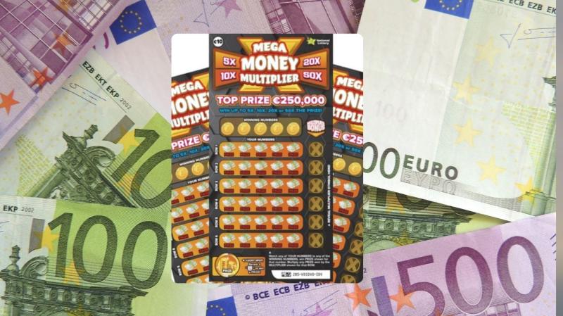 'I was speechless' - lottery player beats the odds to win &euro;250k prize on &euro;10 scratch card