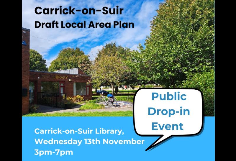 Tipperary Council invites public to consultation session on draft Carrick-on-Suir town plan 