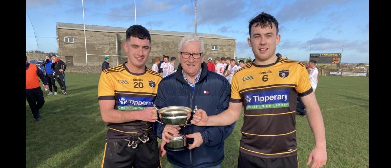 Arravale hold late Galtees' surge at bay to win Under 21 football title in west Tipperary