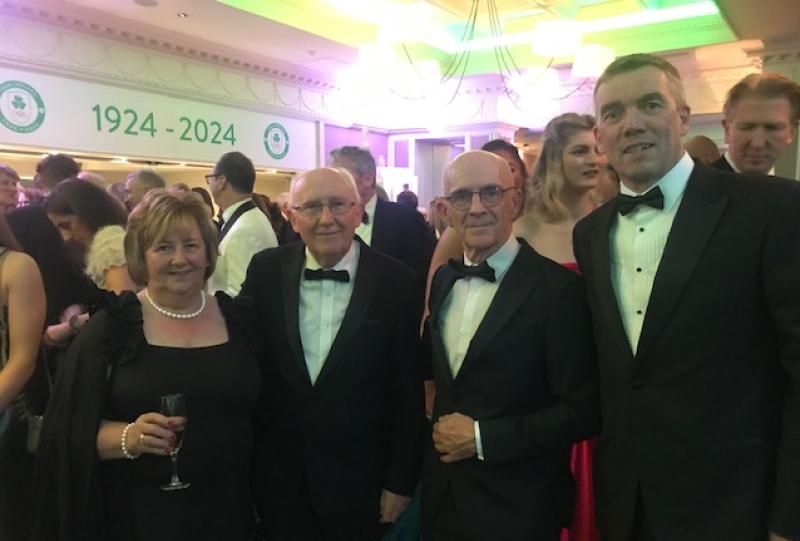 Carrick Wheelers Cycling Club represented at Olympic Federation of Ireland Centenary Ball 