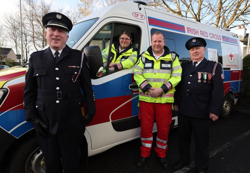 New Community First Responder vehicle for Irish Red Cross branch in Tipperary
