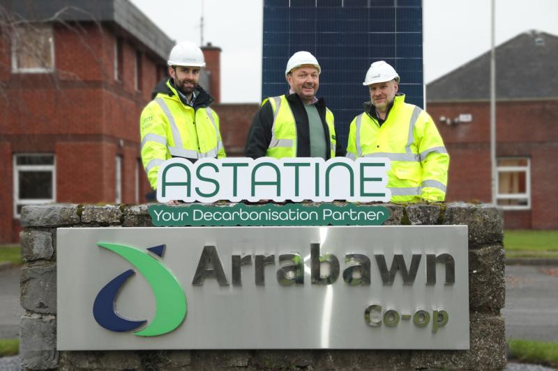 Tipperary dairy co-op Arrabawn partner with Industrial decarbonisation experts for €3.5m solar installation 