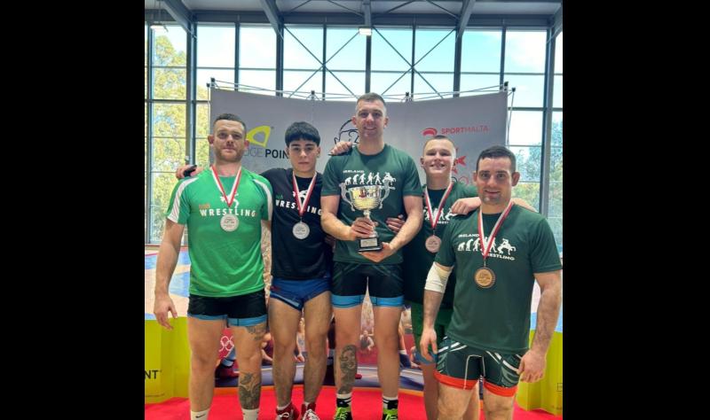 Tipperary wrestlers produce medal-winning performances in Malta
