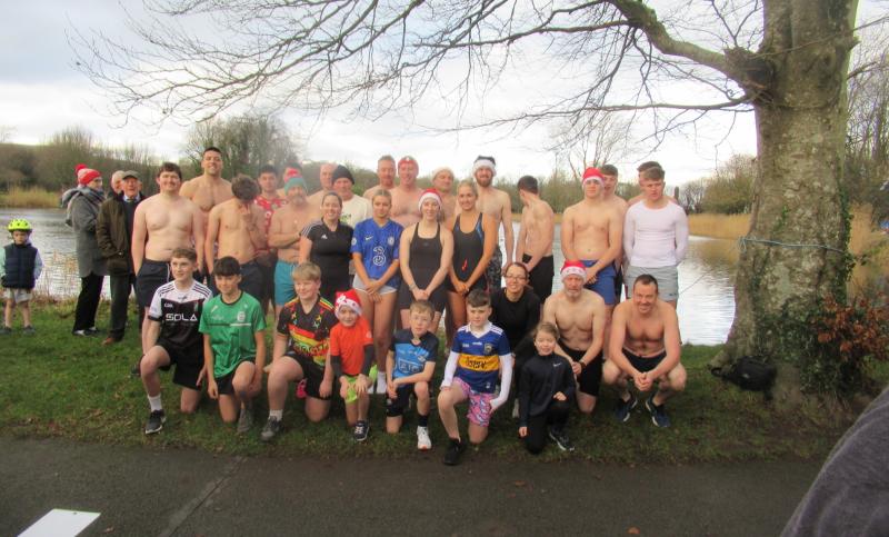 Local Tipperary town charity Christmas swim is a roaring success