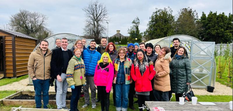 European guests visit HSE horticultural project in Tipperary