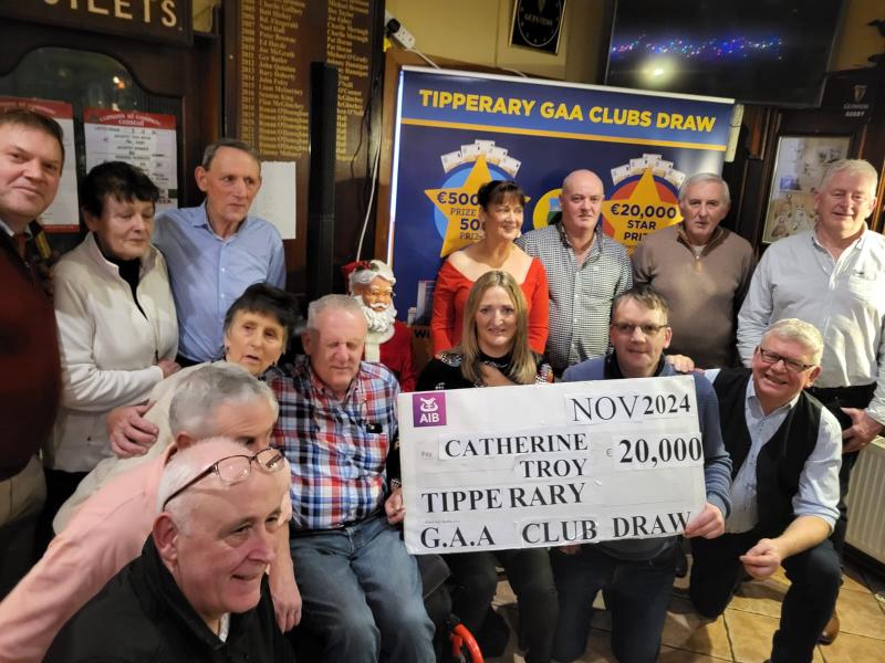 Catherine Troy and Margaret Griffin the latest big winners as Tipperary GAA Clubs draw rolls around