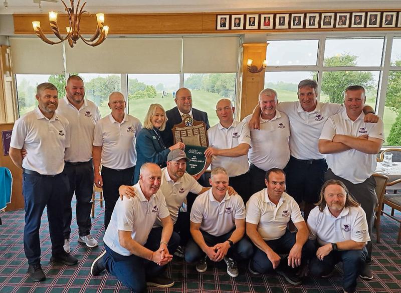 Historic victory for Cahir Park Golf Club has been honoured by Tipperary United Sports Panel