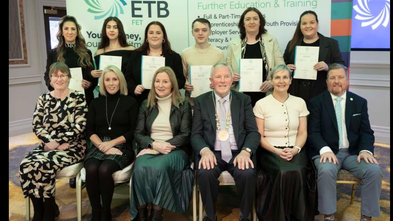 Education leaders in Tipperary express their admiration for  the work of adult learners