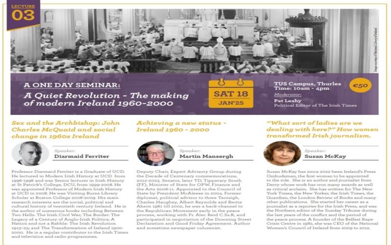 A Quiet Revolution: The Making of modern Ireland 1960 - 2000