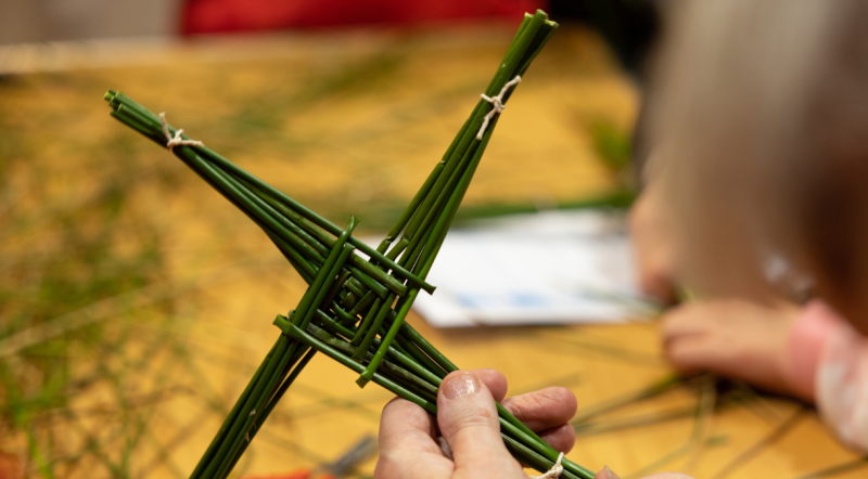 Find out how to make a St Brigid's Cross at Tipperary Town workshop