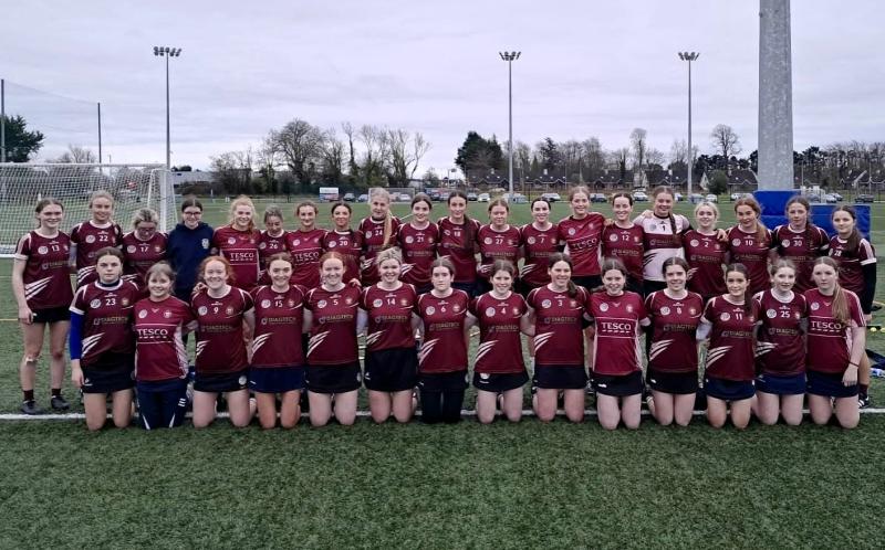 Presentation beat the Ursuline to win the 'Thurles derby' and claim Schools Munster A Camogie title