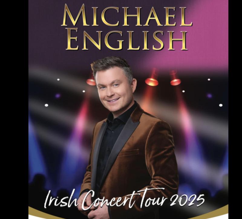 Country music star Michael English to perform concert in county Tipperary 