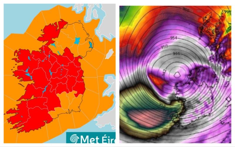 RSA urges public to 'not travel anywhere' on Friday as destructive Storm Eowyn approaches