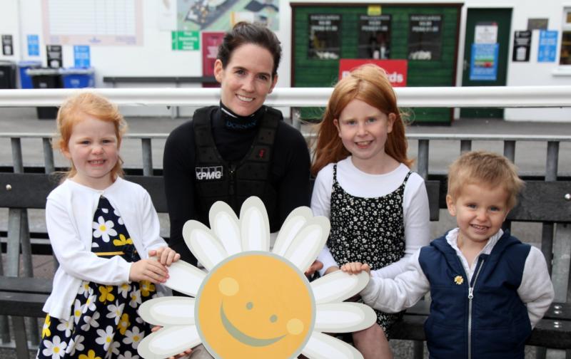 Tipperary jockey shows her support for children's cancer charity