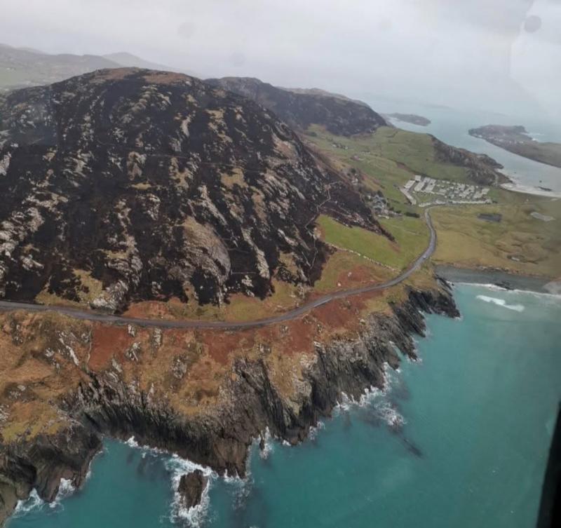 'Heartbreaking'- Special area of conservation set on fire in Cork 