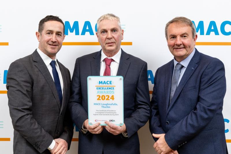 WELL DESERVED: Two popular Tipperary stores receive an award for their retail excellence