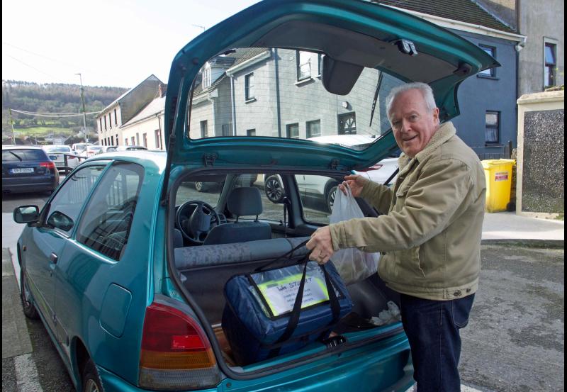 Plastic bottles and cans donations yield welcome funds for Carrick-on-Suir meals service
