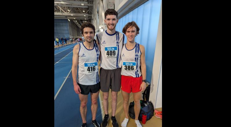 Thurles Crokes represented at the National Senior Indoor Championships 