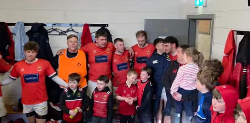 WATCH: Cashel rugby club sing out 'Slievenamon' again after a fantastic win over Barnhall