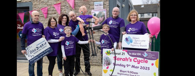 Down Syndrome Tipperary invites cyclists to take part in annual memorial event
