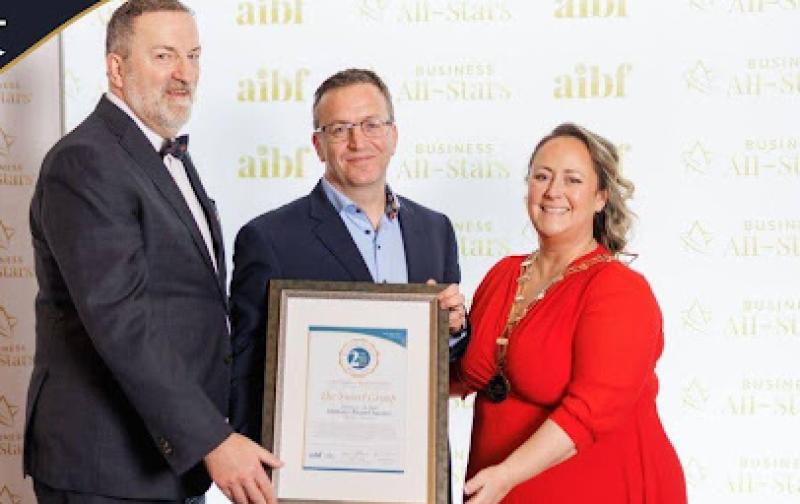 CONGRATS! Tipperary business claims top prize at national industry awards ceremony