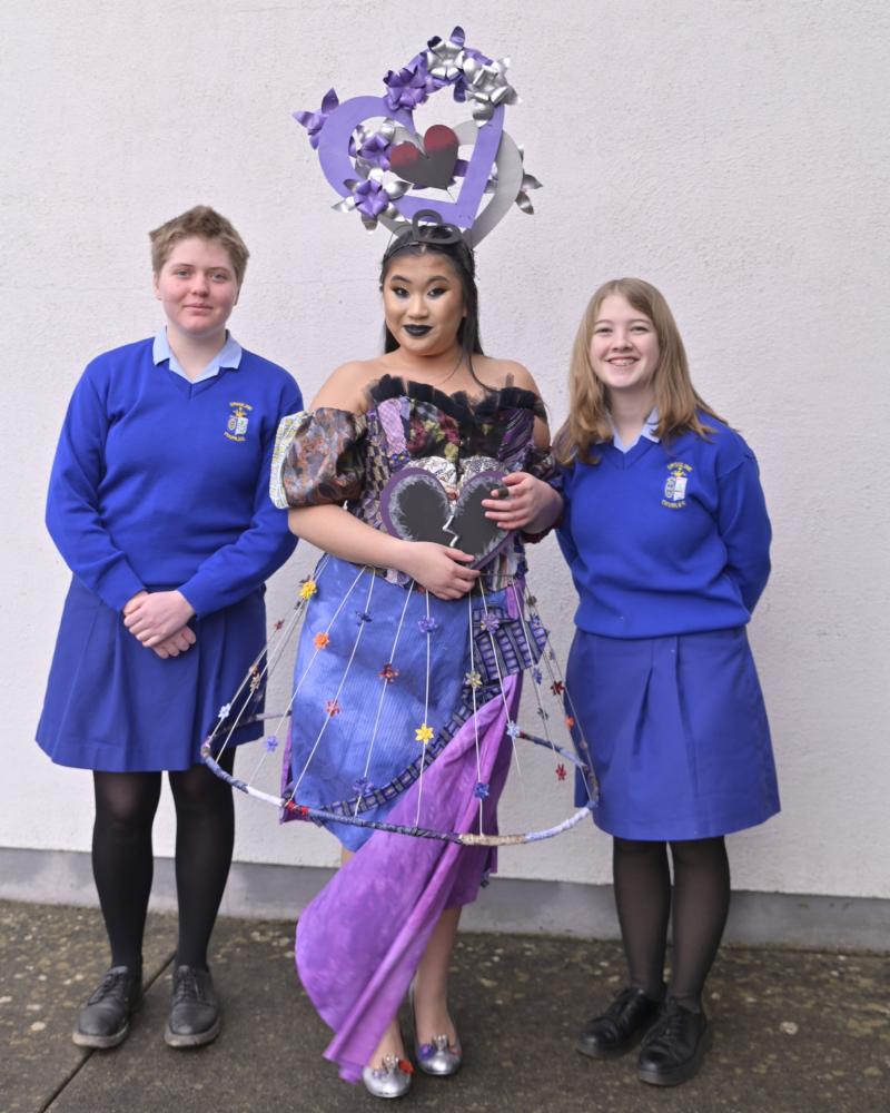 Tipperary students use fashion to raise awareness about domestic abuse