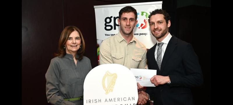 Barry Heffernan received a special scholarship from the GPA