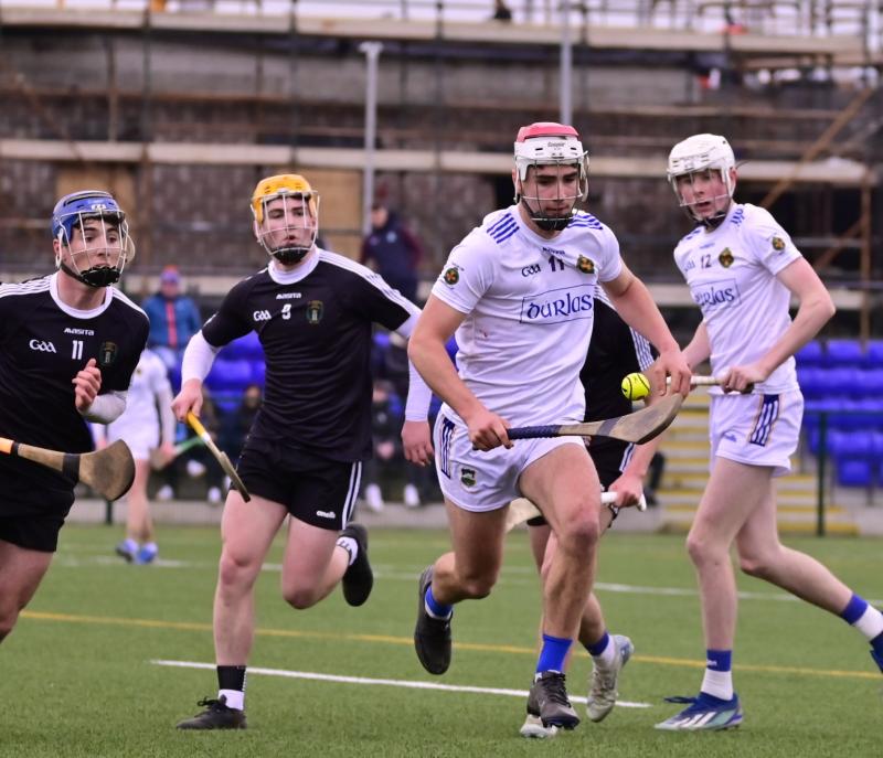 Euan Murray on the move for Thurles CBS during Thursday's Fitzgerald Cup decider.