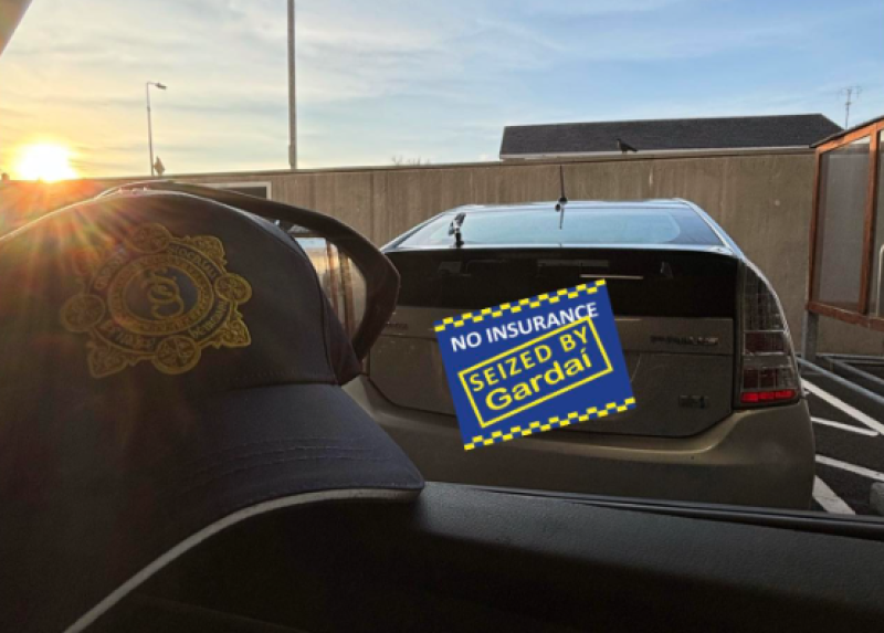 Caught! Gardaí seize car of reckless Tipperary driver