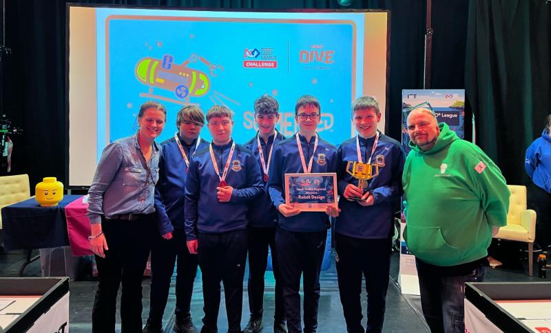Tipperary students take home prize at LEGO engineering competition