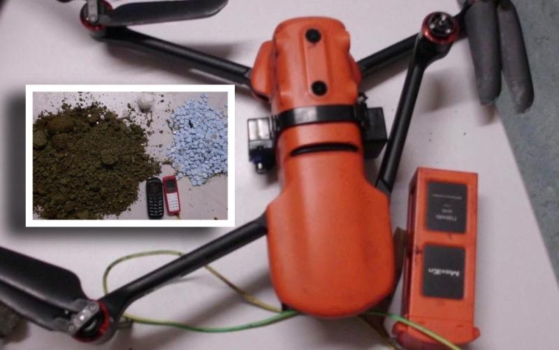 Drone 'intercepted' delivering 'large quantity' of drugs and mobile phones to Irish prison
