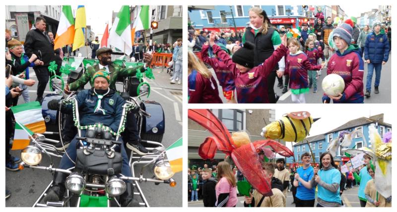 PICTURES: All smiles in green as crowds watch Tipp Town's St Patrick's Day parade 