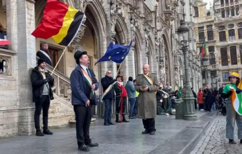 Tipperary cycling club recognised in Belgian St Patrick's Day celebrations