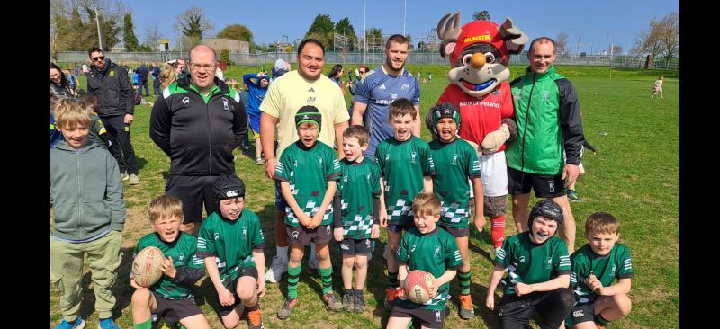 Very successful Under 9s festival in Tipperary celebrated the Spirit of Rugby