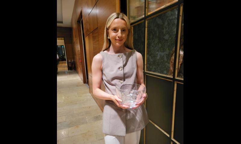 Tipperary athlete wins prestigious third level sports award for achievements on the track