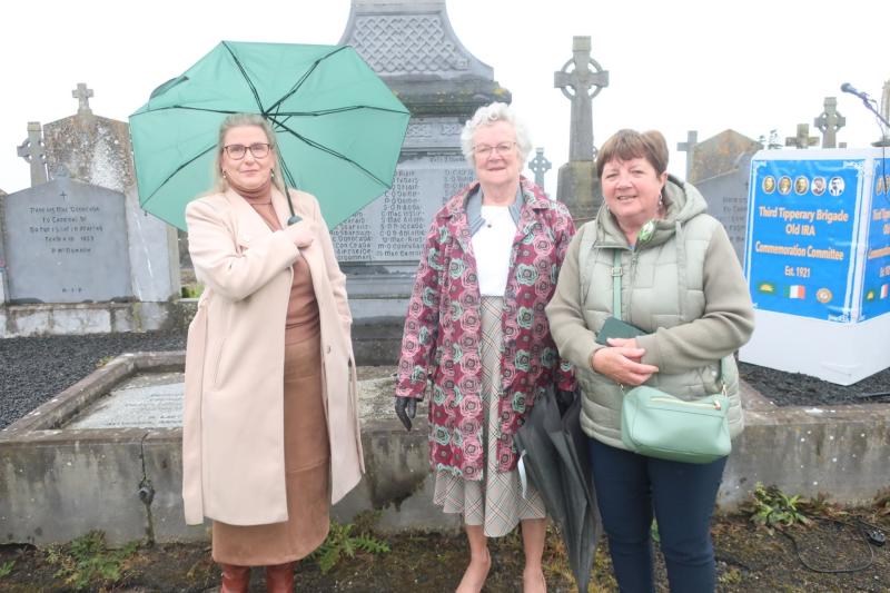The republican plot in Tipperary town hosted an Easter Sunday commemoration