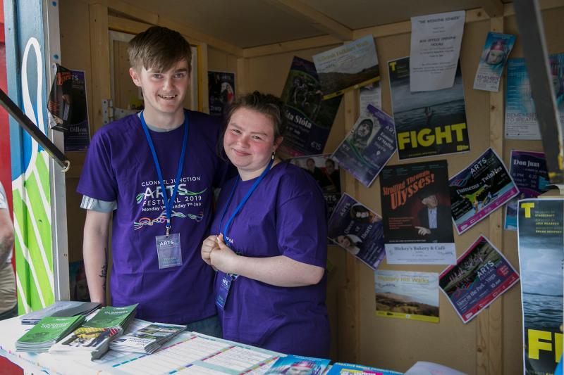 Festival volunteers.